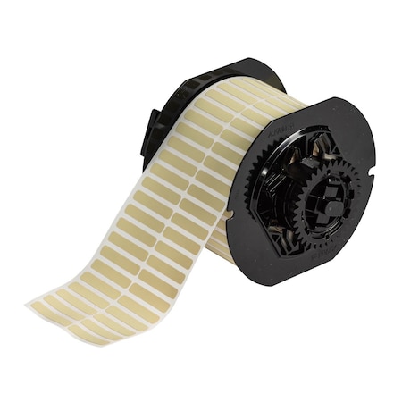 Brady B33 Series Amber Polyimide Labels 0.25 in H x 1.25 in W Amber 7000/RL B33-13-724